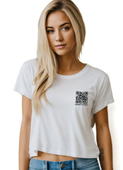 White Crop T-Shirt
