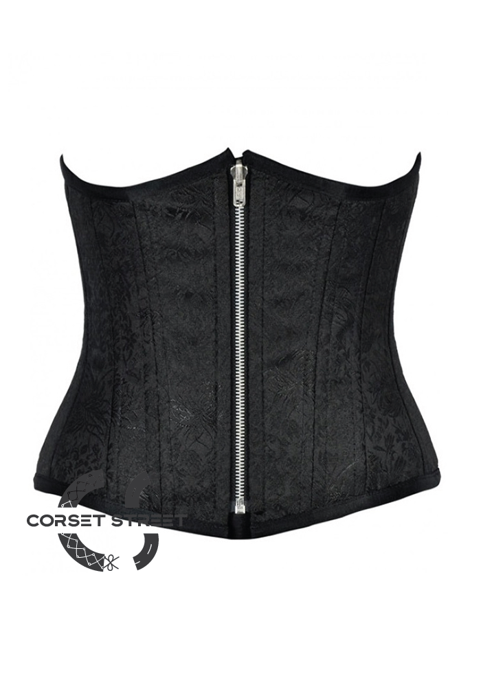 Black Underbust Corset