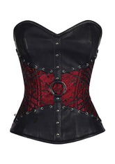 Red Black Corset