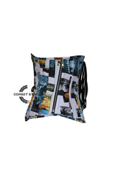 CorsetStreet Women’s Printed Beach Cotton Summer Gothic Underbust Corset