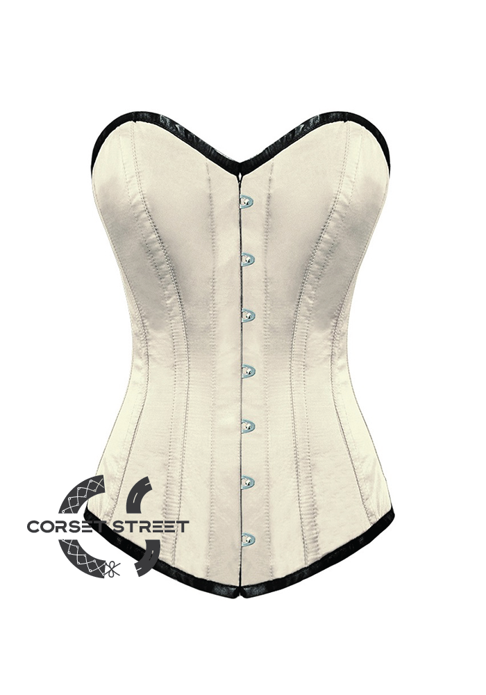 Ivory Satin corset