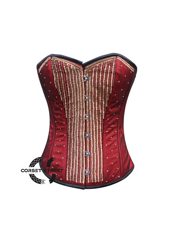 Red Sequins corset