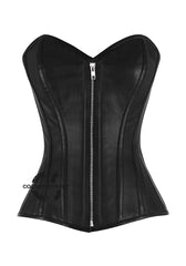 Black Leather Corset